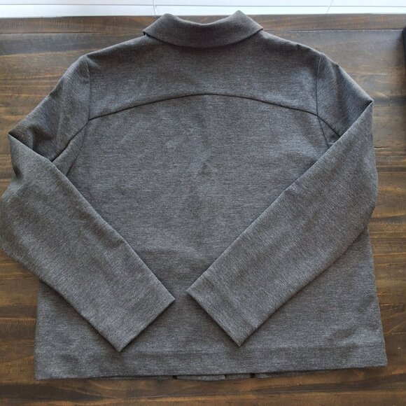 Ministry Of Supply Womens Fusion Chore Jacket Heathered Gray Sz 8 - Picture 8 of 10